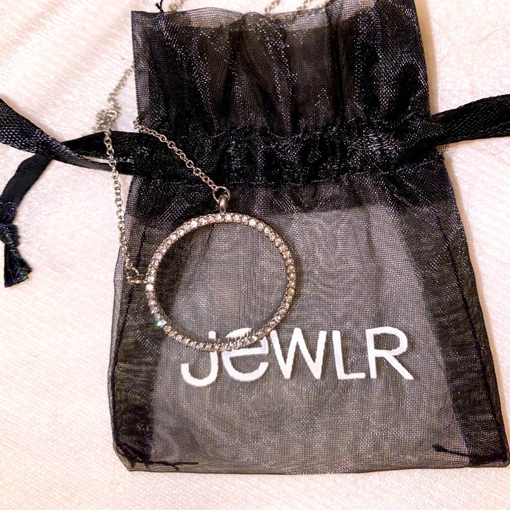 jewlr silver ring necklace